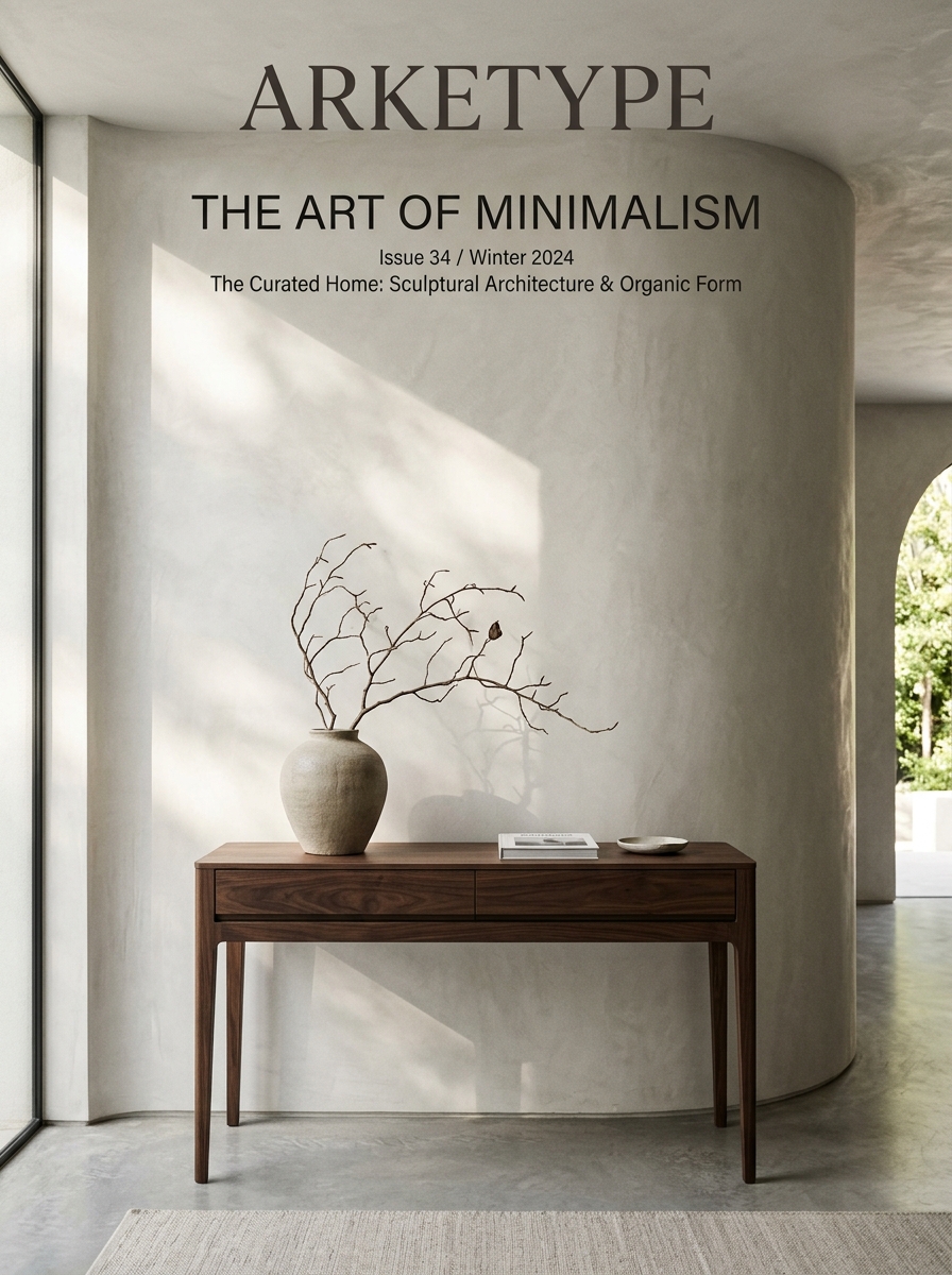 Architectural console table detail