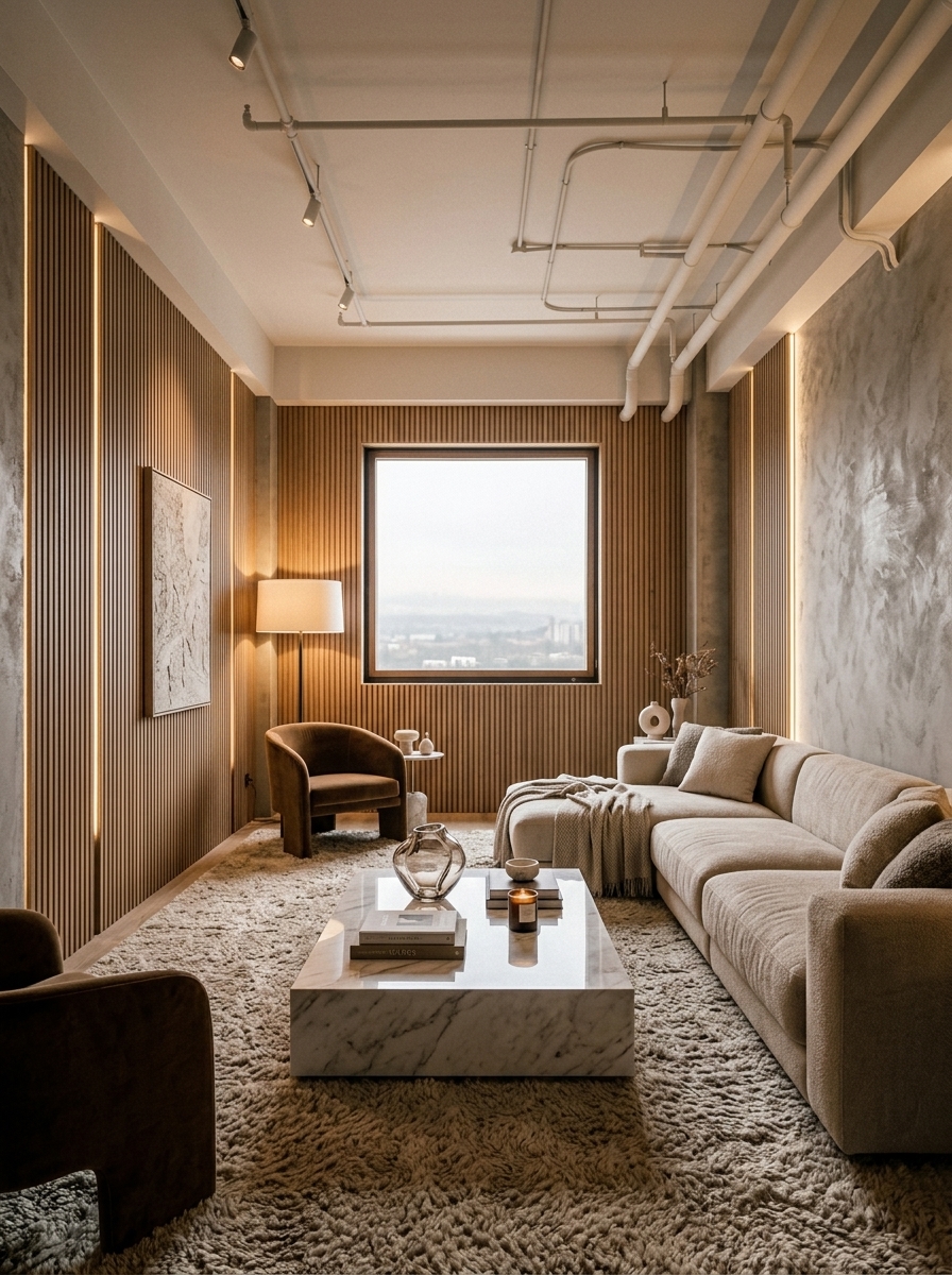 Luxury Lounge Finished Space After Design