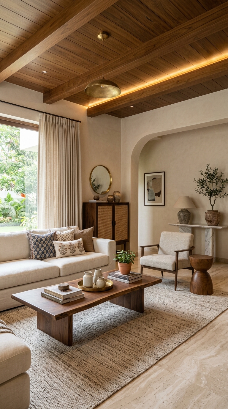 Luxury Interior Living Room Background